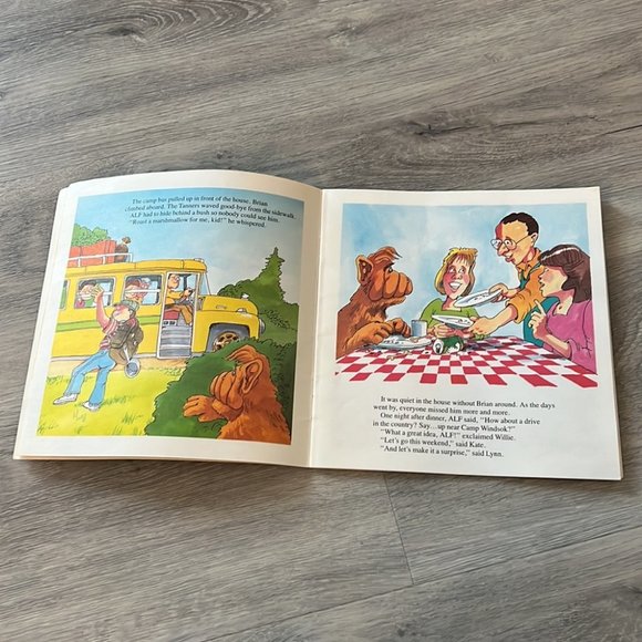Vintage 1987 Alf story book - Picture 6 of 16